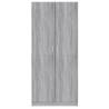 Grey Sonoma Wardrobe 80x50x180 cm | Chic Storage Solution