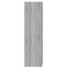 Grey Sonoma Wardrobe 80x50x180 cm | Chic Storage Solution