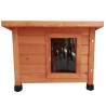 @Pet Outdoor Cat House 57x45x43 cm Wood Brown Colour brown Size 57 x 45 x 43 cm 