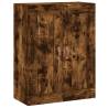 Highboard Smoked Oak - Stylish Engineered Wood Storage Unit