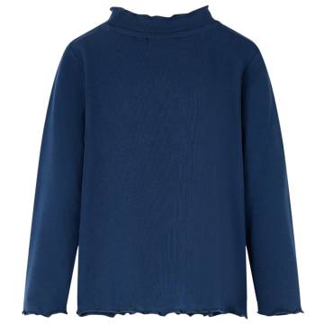 Kids' Long Sleeve T-shirt Navy Blue - Size 116 | HipoMarket