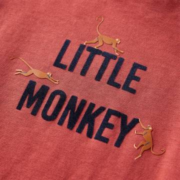 Kids' Long Sleeve T-shirt - Burnt Red 92 | HipoMarket UK