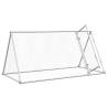 Silver Chicken Cage 200x105x91 cm - Galvanised Steel