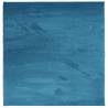 Rug OVIEDO Short Pile Turquoise 200x200 cm - Comfort & Style