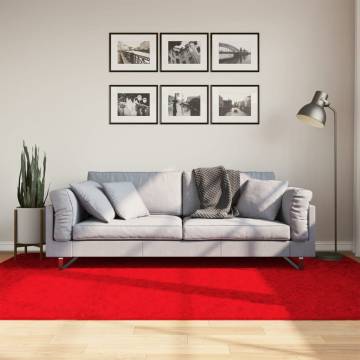 Rug OVIEDO Short Pile Red 160x230 cm - Stylish Comfort