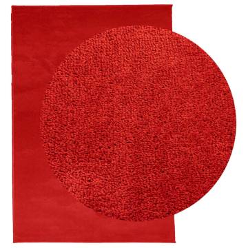 Rug OVIEDO Short Pile Red 160x230 cm - Stylish Comfort