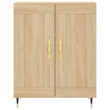 Stylish Highboard Sonoma Oak - 69.5x34x180 cm | Hipo Market