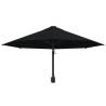 Wall-Mounted Parasol 300 cm Black | UV Protection & Durability