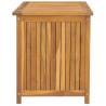 Garden Box 114x50x58 cm - Solid Teak Storage Solution