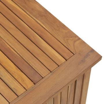 Garden Box 114x50x58 cm - Solid Teak Storage Solution