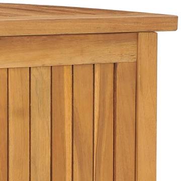 Garden Box 114x50x58 cm - Solid Teak Storage Solution