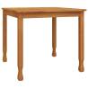 Garden Dining Table 85x85 cm Solid Teak – Stylish & Sturdy