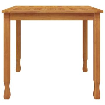 Garden Dining Table 85x85 cm Solid Teak – Stylish & Sturdy