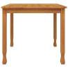 Garden Dining Table 85x85 cm Solid Teak – Stylish & Sturdy