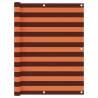 Balcony Screen Orange and Brown 120x500 cm Oxford Fabric Colour orange and brown Size 120 x 500 cm Quantity in Package 1 