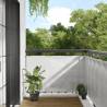 Light Grey Balcony Screen 90x1000 cm | Water-Resistant Privacy