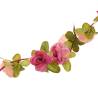 Artificial Flower Garlands - 6 pcs Rose Red 250 cm