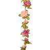 Artificial Flower Garlands - 6 pcs Rose Red 250 cm