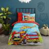 Good Morning Kids Duvet Cover Fire 140x200/220 cm - Hipomarket