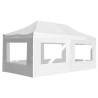 Professional 6x3m Folding Party Tent with Walls - White