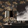 DUTCH WALLCOVERINGS Wallpaper Pine Tree Black and Gold Colour black and gold Quantity in Package 1 