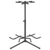 Guitar Stand Black Steel - Stable, Adjustable & Durable