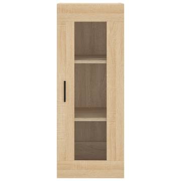 Stylish Highboard Sonoma Oak - Engineered Wood Storage Cabinet