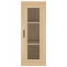 Stylish Highboard Sonoma Oak - Engineered Wood Storage Cabinet