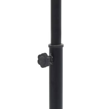 Guitar Stand Black Steel - Stable, Adjustable & Durable