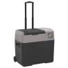 Cool Box with Wheel and Adapter - Portable 50L Cooler