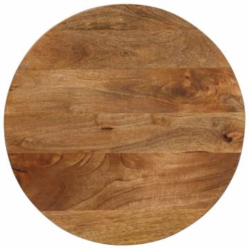 Round Solid Wood Mango Table Top Ø 40x3.8 cm | Hipo Market