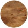 Table Top Ø 40x3.8 cm Round Solid Wood Mango Colour mango wood(oak finish) Size 40 cm Quantity in Package 1 Thickness 38 mm 