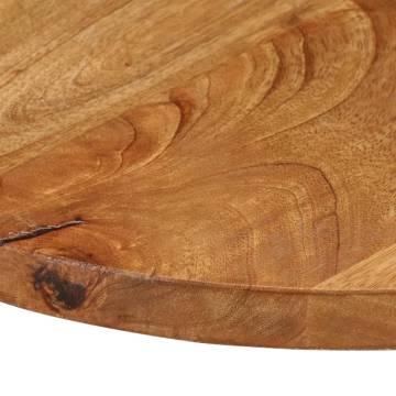 Round Solid Wood Mango Table Top Ø 40x3.8 cm | Hipo Market