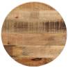 Table Top Ø 60x1.5 cm Round Solid Wood Rough Mango Colour rough mango wood(natural) Size 60 cm Quantity in Package 1 Thickness 15 mm 