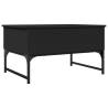 Elegant Black Coffee Table 70x50x40 cm - Stylish & Durable