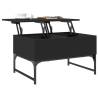 Elegant Black Coffee Table 70x50x40 cm - Stylish & Durable