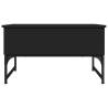 Elegant Black Coffee Table 70x50x40 cm - Stylish & Durable