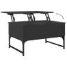 Elegant Black Coffee Table 70x50x40 cm - Stylish & Durable