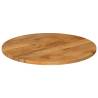 Round Solid Wood Mango Table Top Ø 80x2.5 cm | Hipo Market