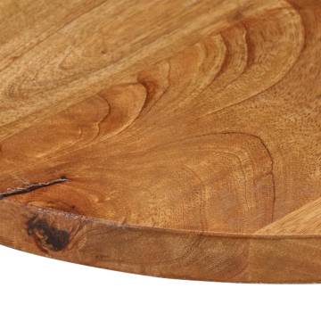 Round Solid Wood Mango Table Top Ø 80x2.5 cm | Hipo Market