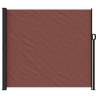 Retractable Side Awning Brown 180x500 cm - Privacy Screen