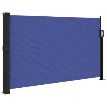 Retractable Side Awning Blue 120x300 cm - Privacy Screen