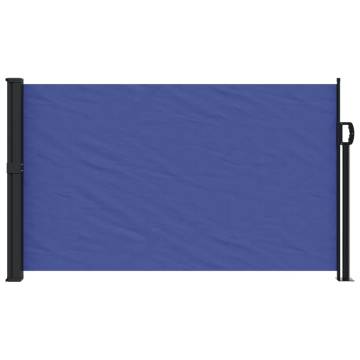 Retractable Side Awning Blue 120x300 cm - Privacy Screen