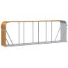 Log Holder Light Brown - Galvanised Steel 300x45x100 cm