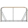 Log Holder Light Brown 180x45x100 cm | Galvanised Steel