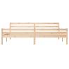 Solid Wood Bed Frame 200x200 cm | Modern Bedroom Furniture