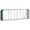 Log Holder Green 300x45x100 cm Galvanised Steel | Hipo Market