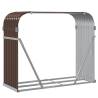 Log Holder Brown 120x45x100 cm - Galvanised Steel | HipoMarket