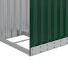 Log Holder Green 40x45x170 cm | Durable Galvanised Steel