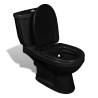 Stylish Black Toilet with Cistern | Modern Design | HipoMarket